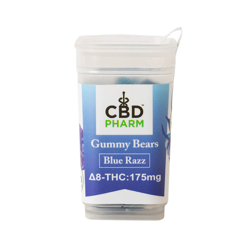 CBD Pharm- Blue Razz Delta 8 Gummy Bears