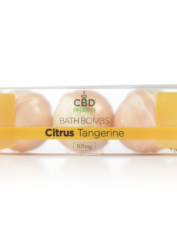 Citrus Tangerine Bath Bombs