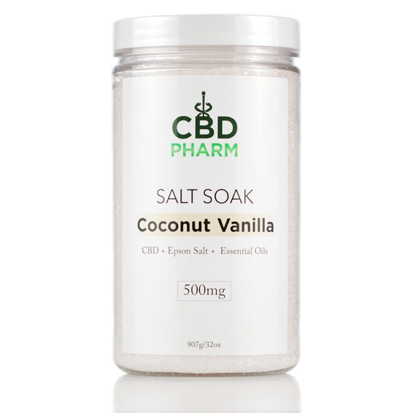 Coconut Vanilla Salt Soak