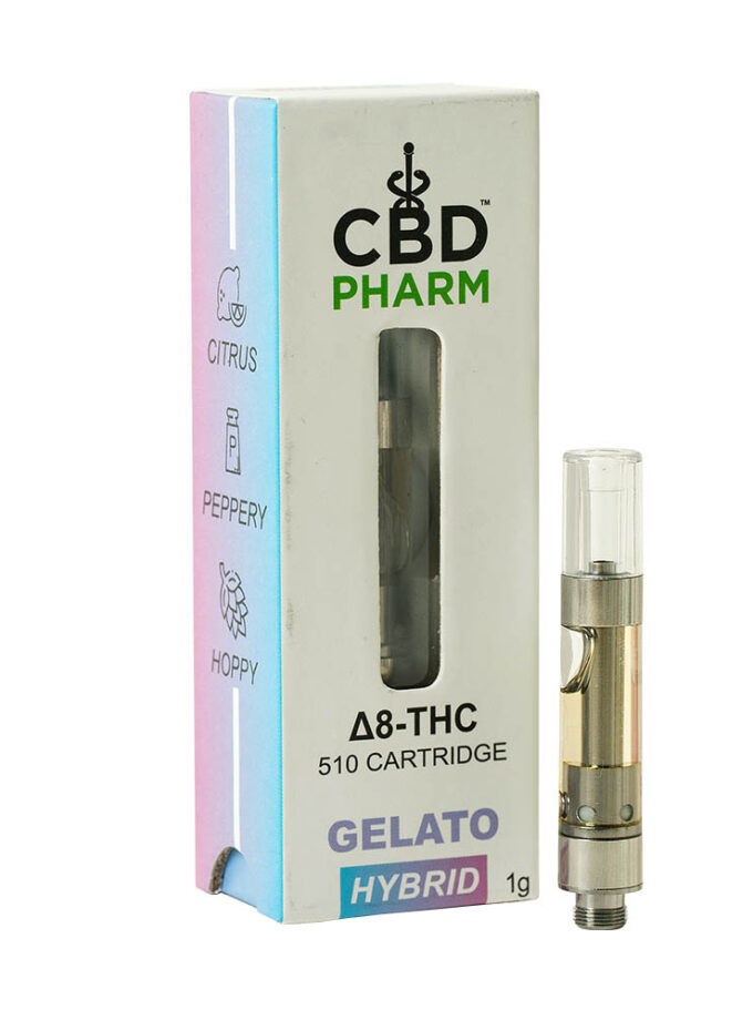CBD Pharm- Gelato Hybrid Delta 8 Cartridge