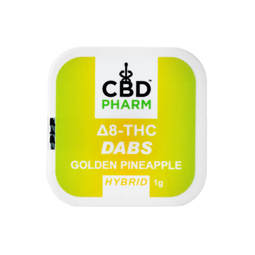 CBD Pharm Golden Pineapple Hybrid Delta 8 Concentrate - 1g