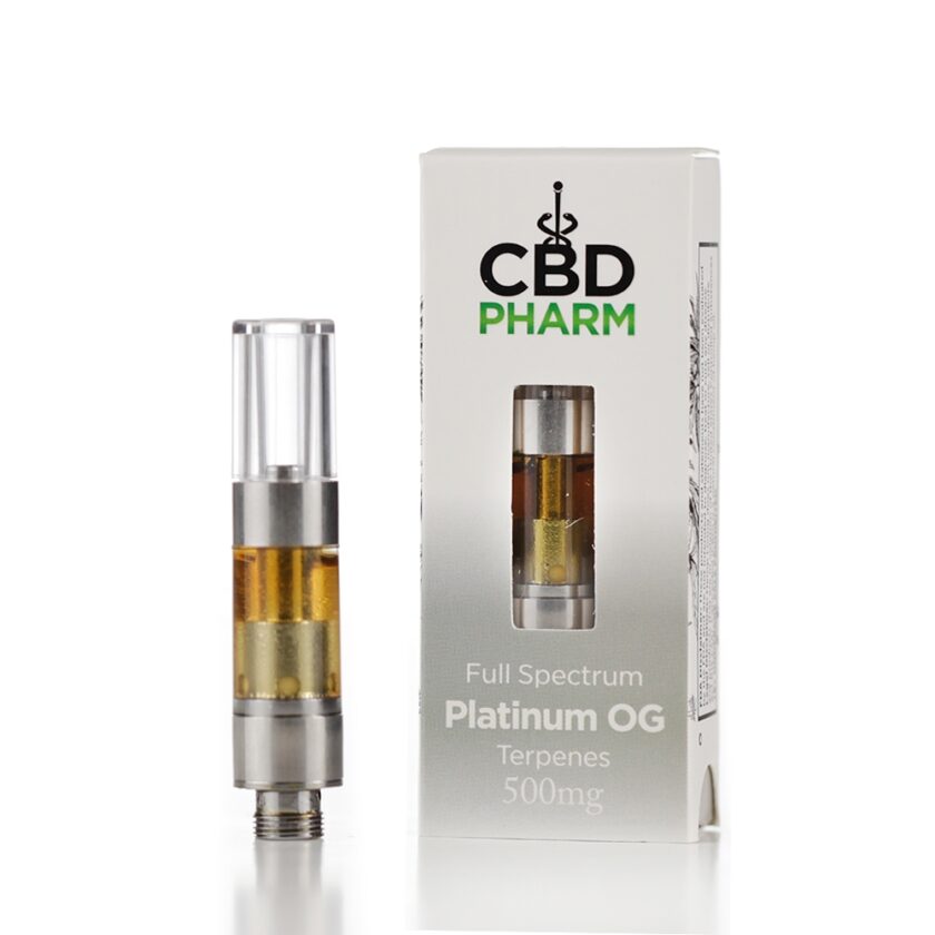CBD Pharm Platinum OG Cartridge - 0.5ml 500mg