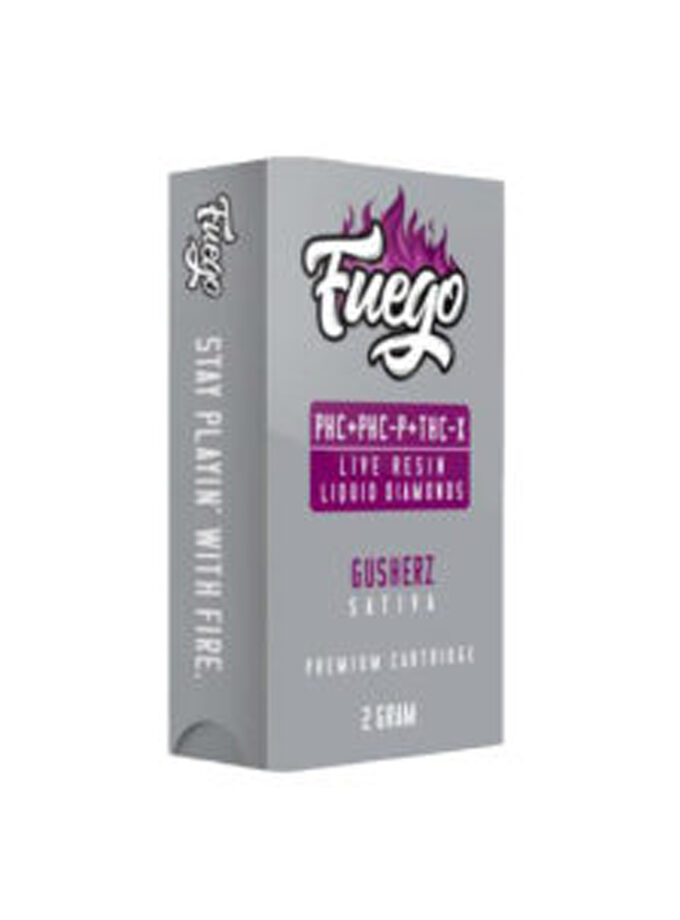 Fuego Live Resin Gusherz Sativa PHC P + THC-X Cartridge