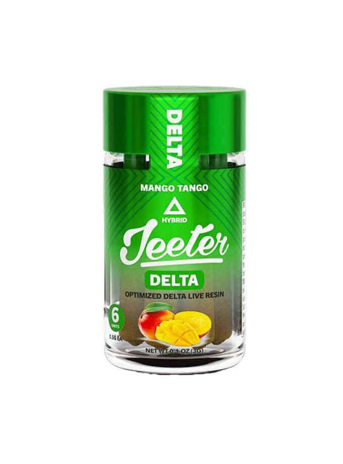 Jeeter Delta Live Resin Mango Tango Hybrid Pre Rolls