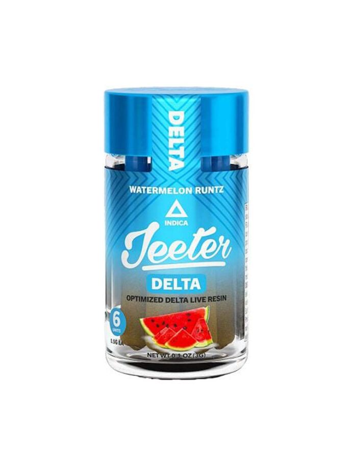 Jeeter Delta Live Resin Watermelon Runtz Indica Pre Rolls