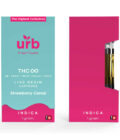 URB THC Infinity Strawberry Cereal Indica Live Resin 1 Gram Cartridge