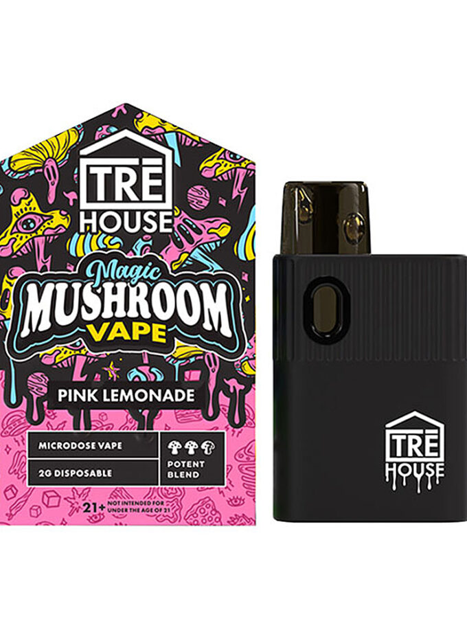 Tre House Magic Mushroom Pink Lemonade 2g Disposable
