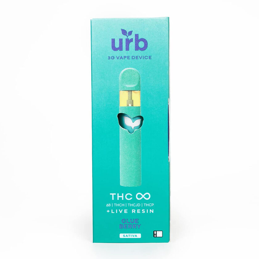 URB THC Infinity Glue Berry Sativa 3 Gram Disposable