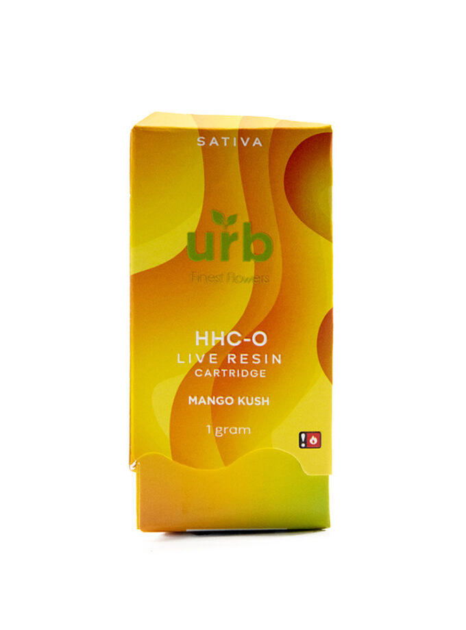 Urb Mango Kush Sativa HHC-O Live Resin Cartridge