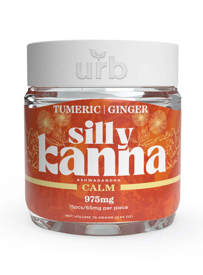 Urb Silly Kanna Calm Turmeric & Ginger Gummies
