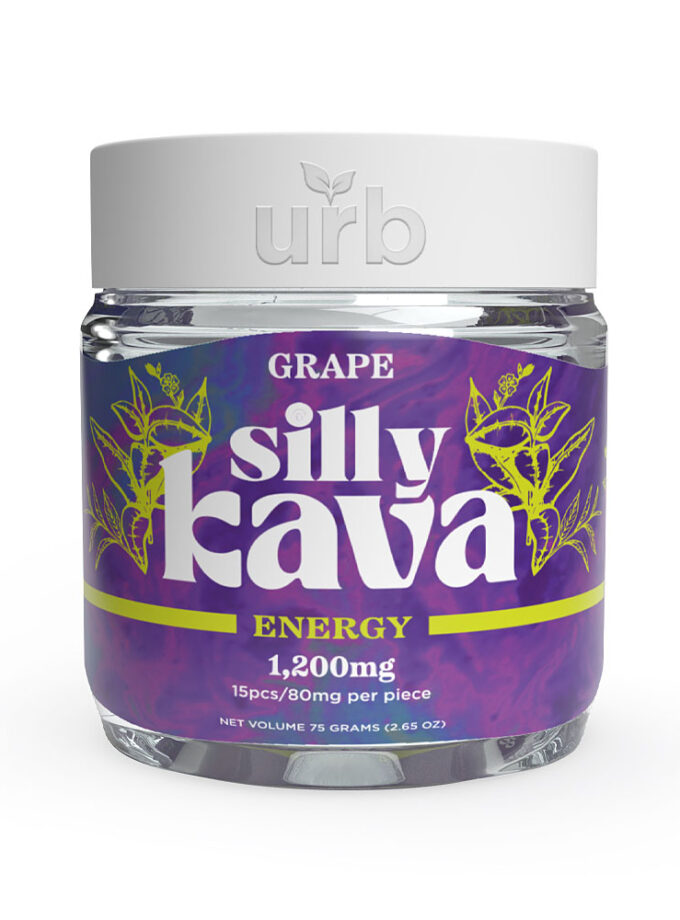 Urb Silly Kava Energy Grape Gummies