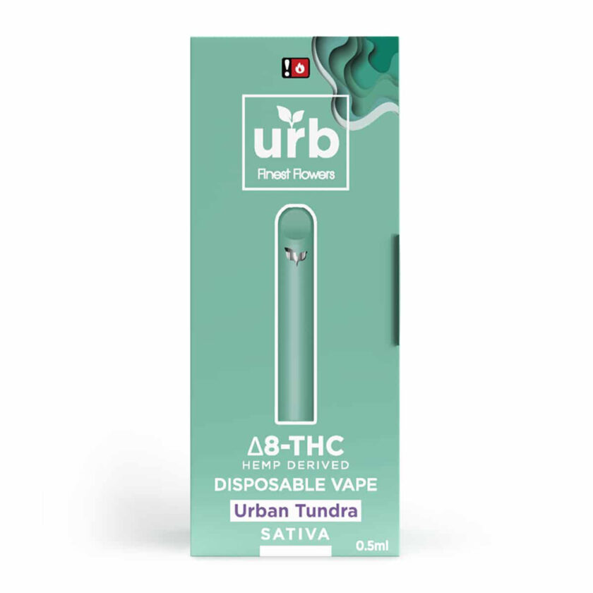 Urb Urban Tundra Sativa Delta 8 THC Disposable Vape