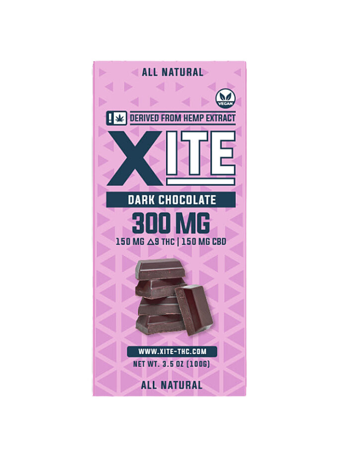 Xite Delta 9 Dark Chocolate Bar
