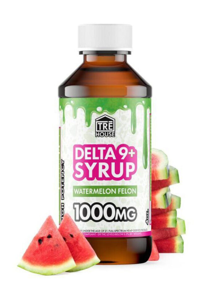 Tre House Syrup Watermelon Felon Delta 9+ Syrup