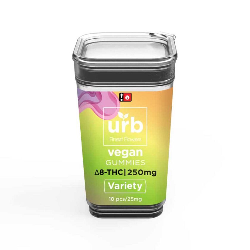 URB Variety Delta 8 Vegan Gummies